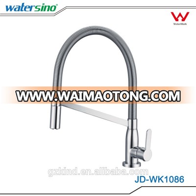 JD-WK1086 watermark spring kitchen faucet brass pull out kitchen mixer