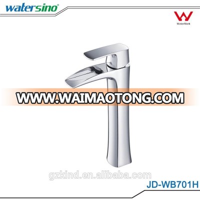 High Quanlity Contemporary Watermark Waterfall Tall Brass basin mixer