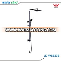 Watermark Black home use decorative brass shower mixer tap