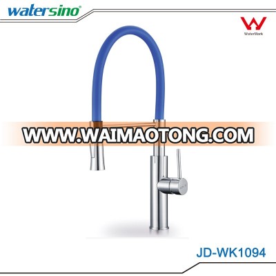 Modern faucet watermark brass kitchen mixer tap with sprayer head