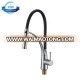 Economic kitchen faucet pull out brass sink mixer tap with flexible hose XR8052